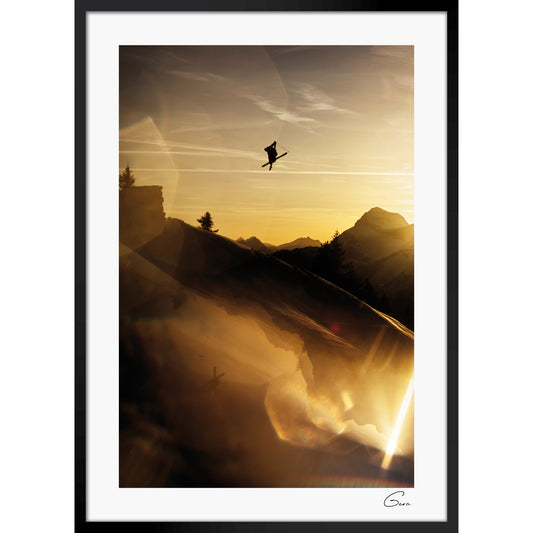 Sunset Flight I La Giettaz