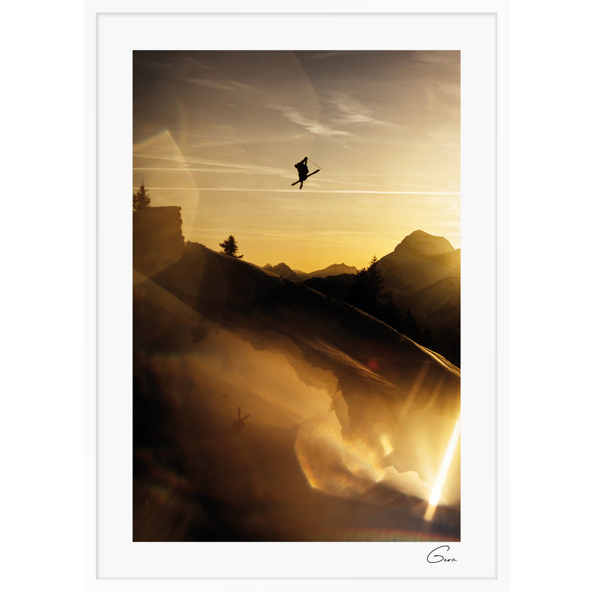 Sunset Flight I La Giettaz