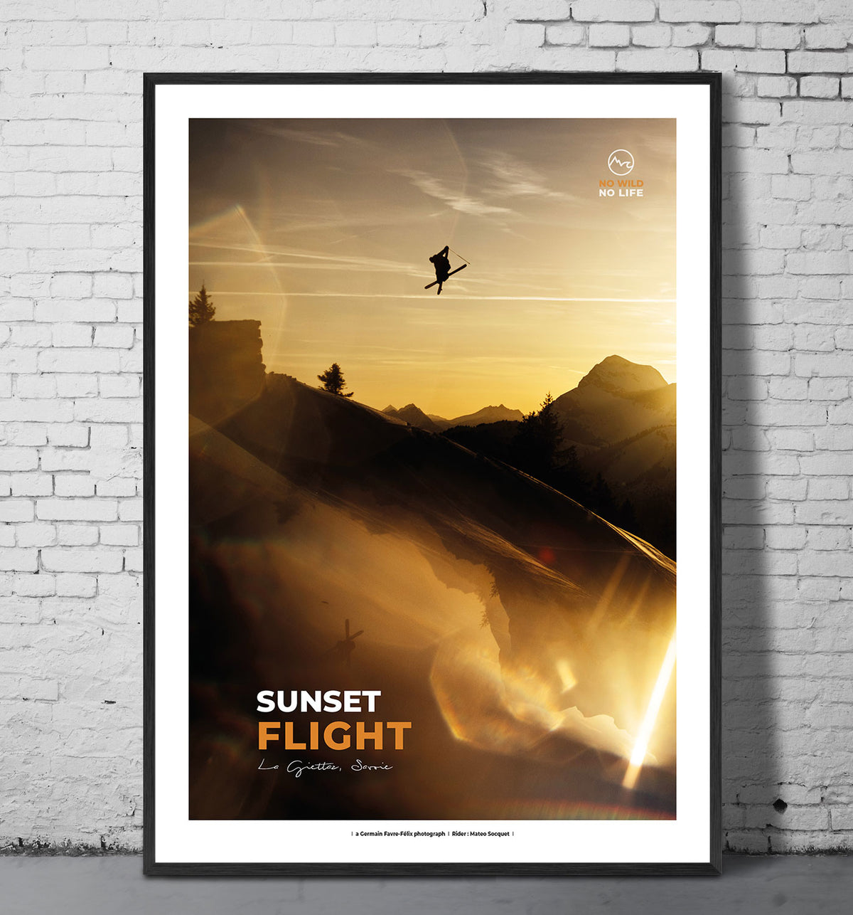 Sunset Flight I La Giettaz