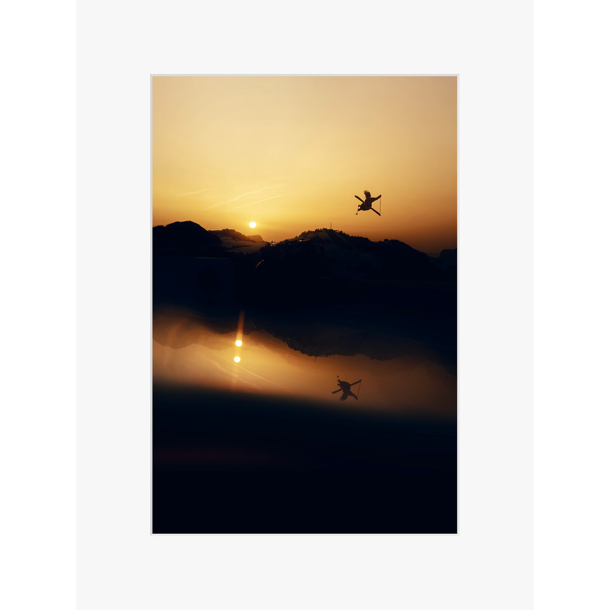 Sunset Flight I La Clusaz