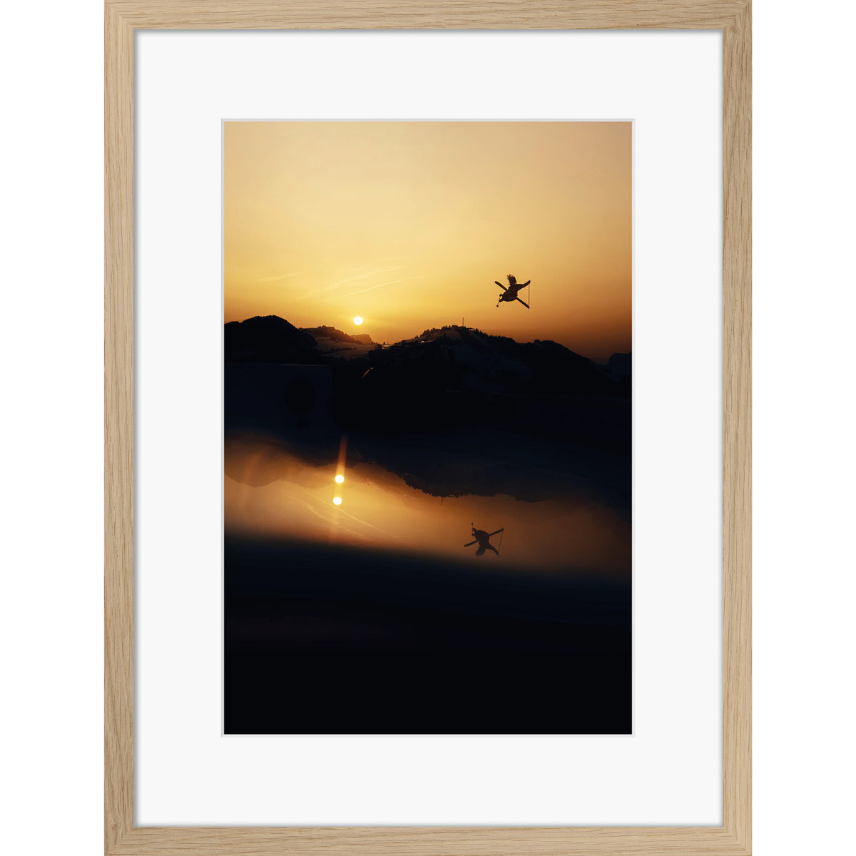 Sunset Flight I La Clusaz