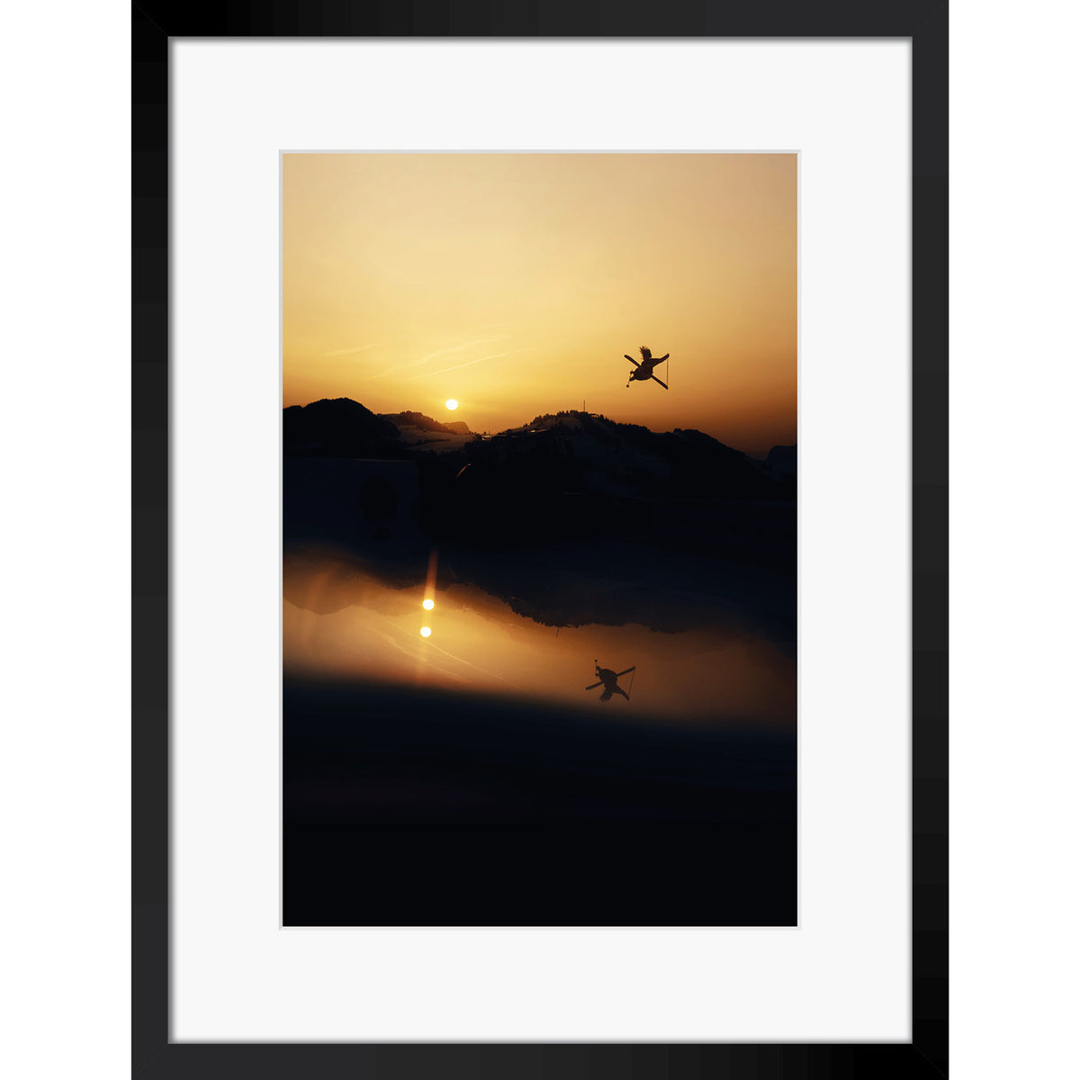 Sunset Flight I La Clusaz