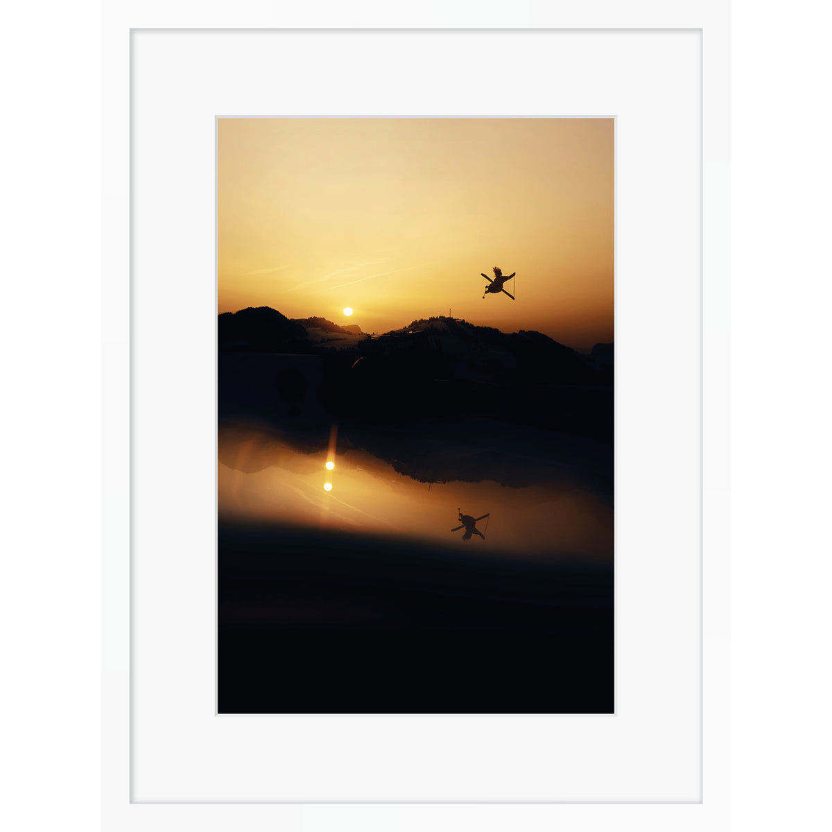 Sunset Flight I La Clusaz