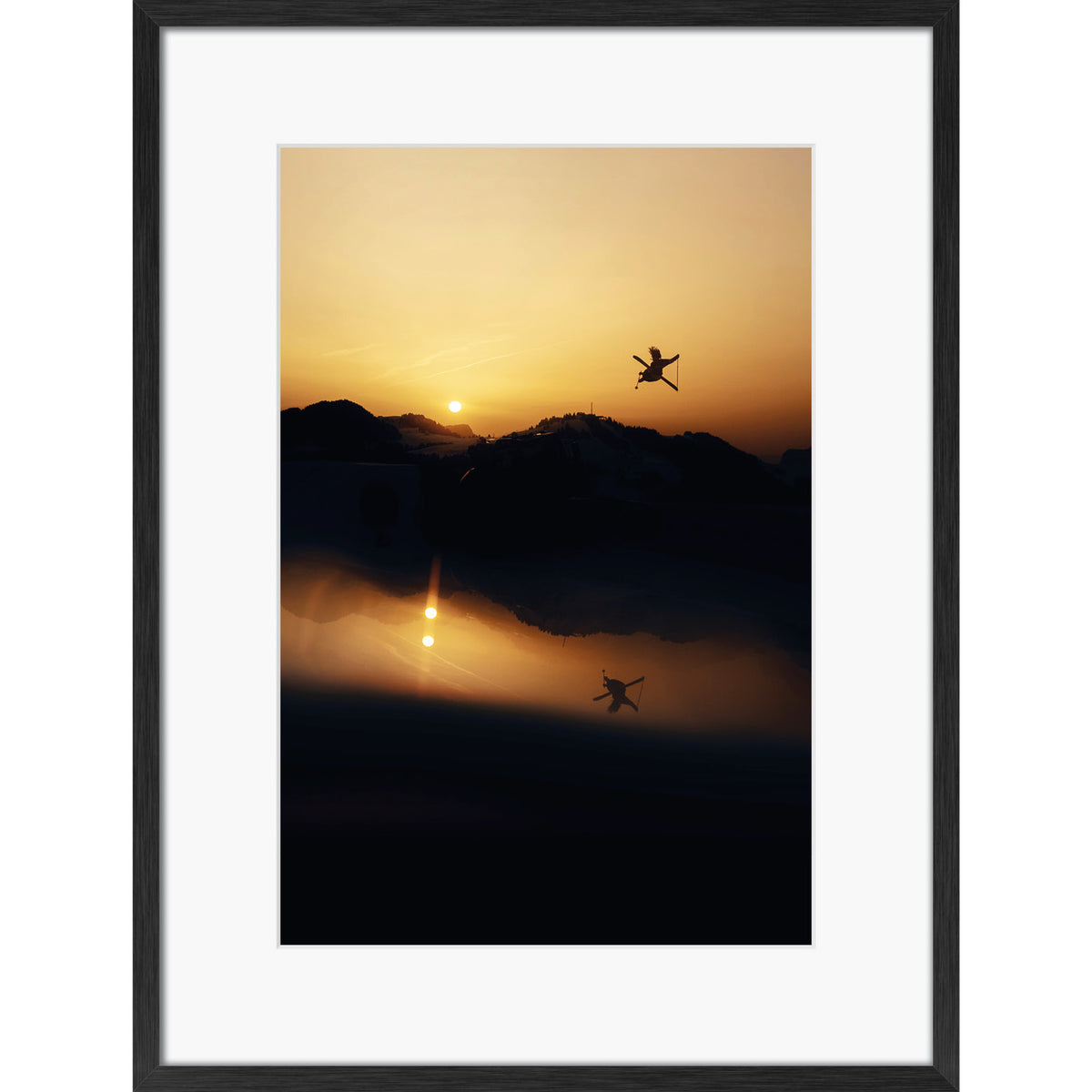 Sunset Flight I La Clusaz