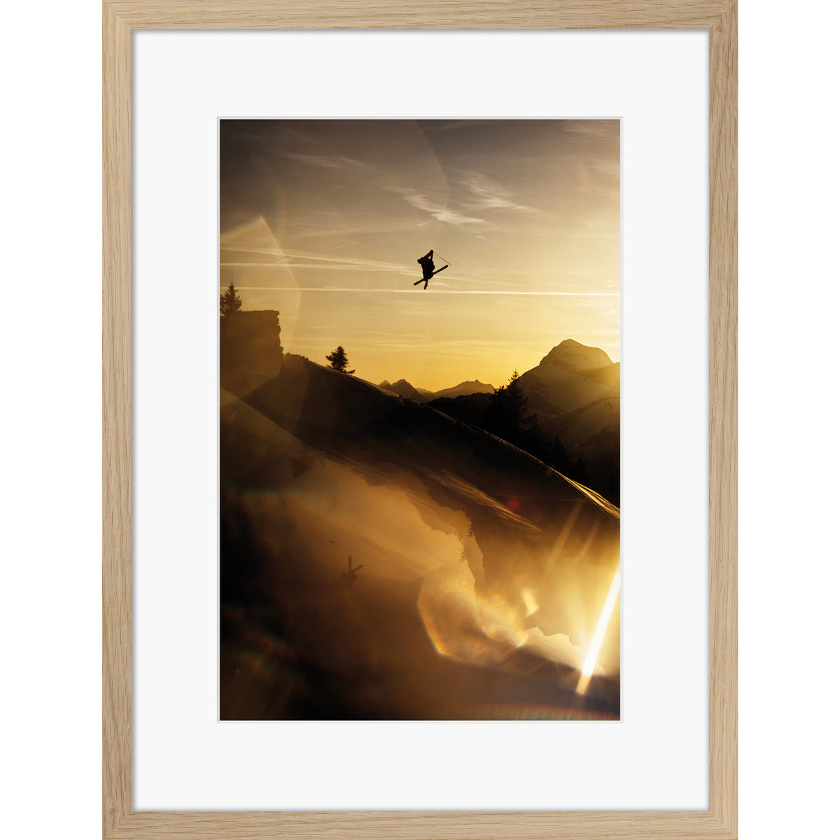 Sunset Flight I La Giettaz