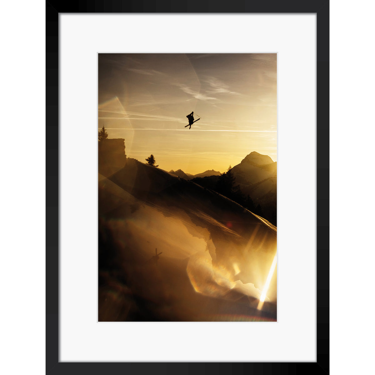 Sunset Flight I La Giettaz