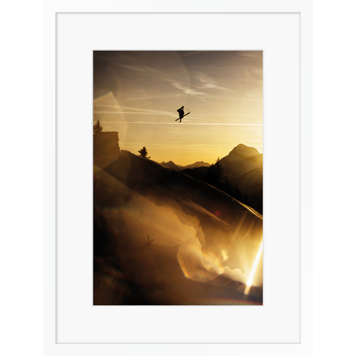 Sunset Flight I La Giettaz