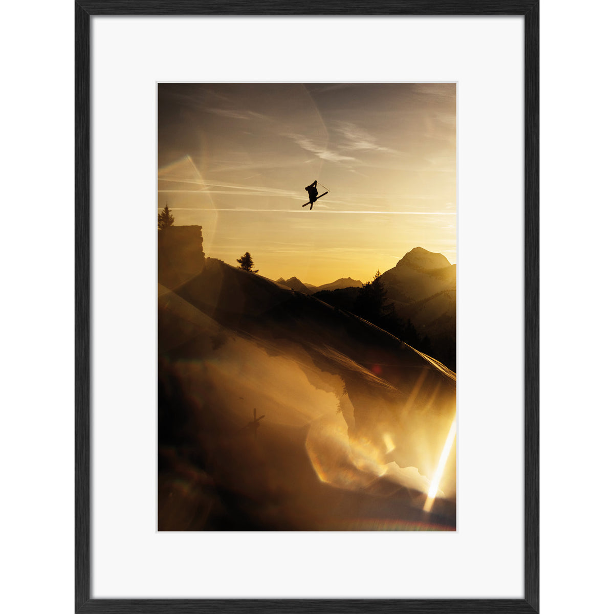 Sunset Flight I La Giettaz
