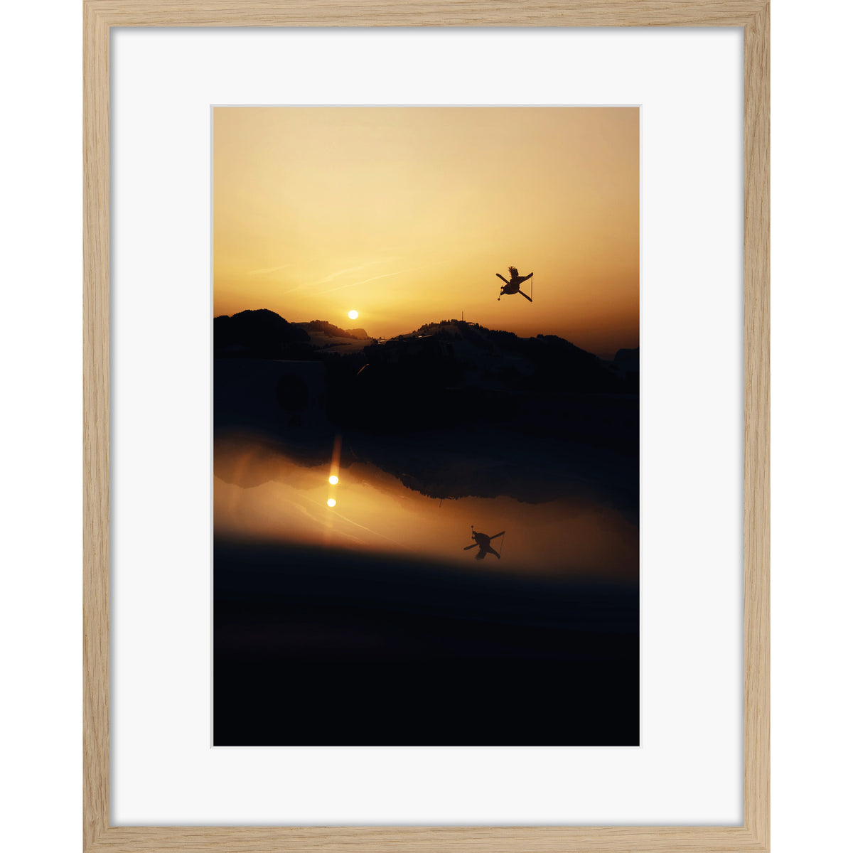 Sunset Flight I La Clusaz