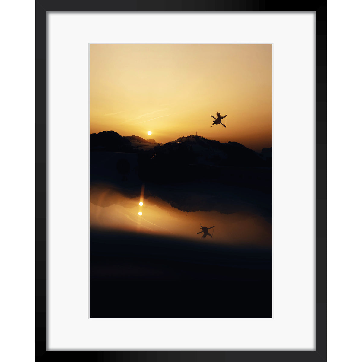 Sunset Flight I La Clusaz