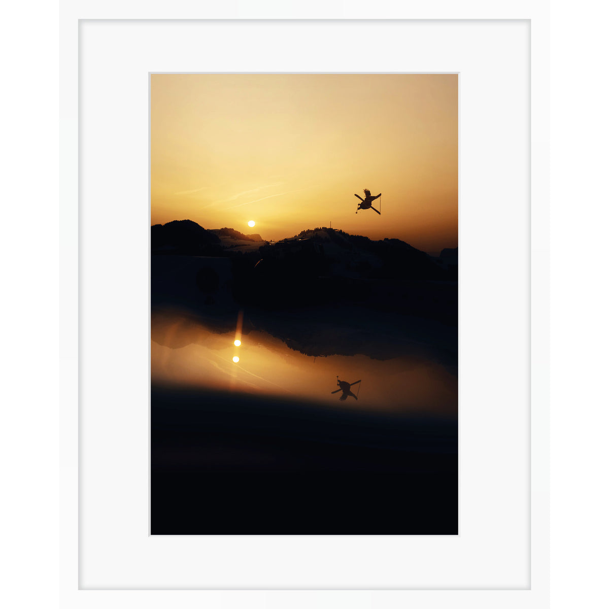 Sunset Flight I La Clusaz