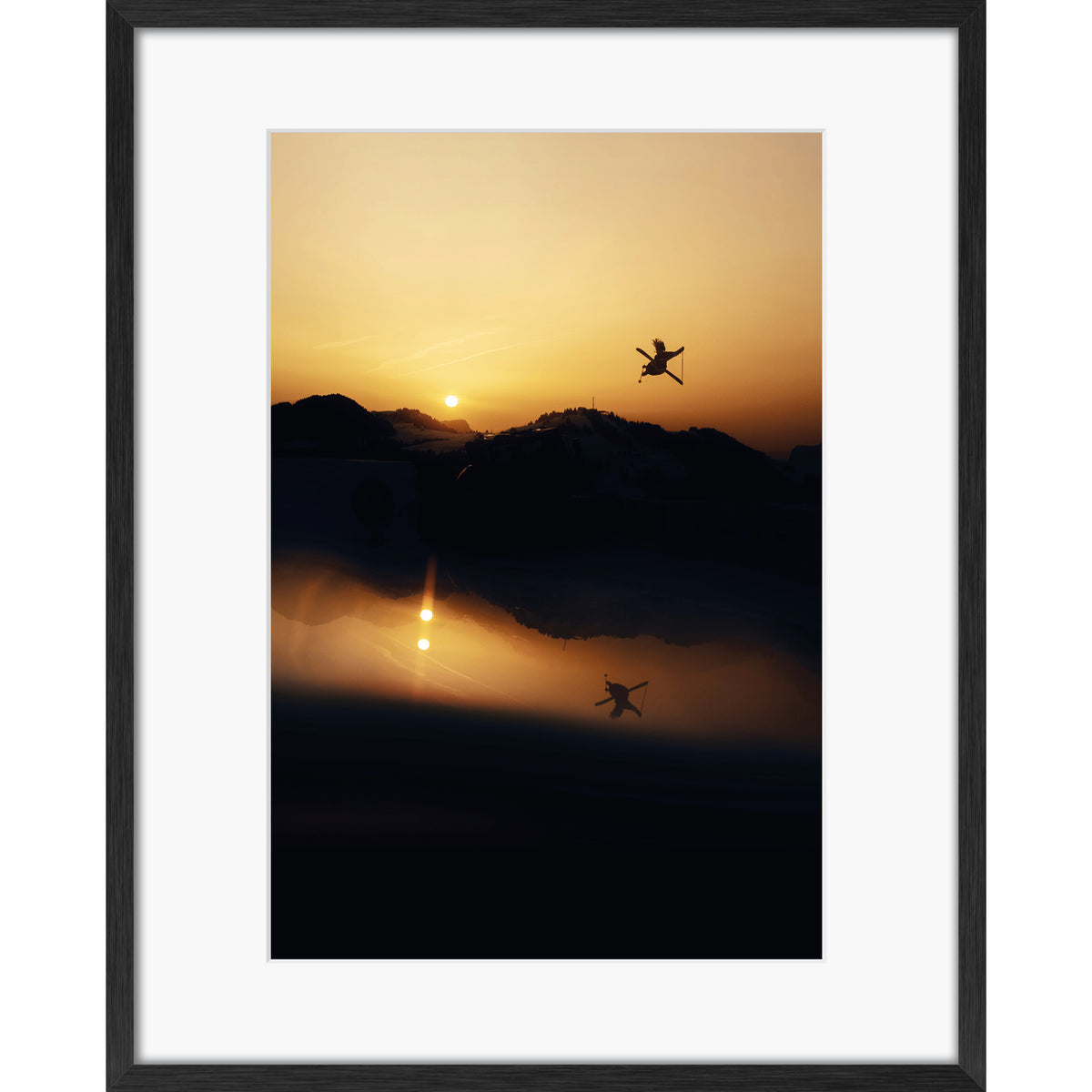 Sunset Flight I La Clusaz