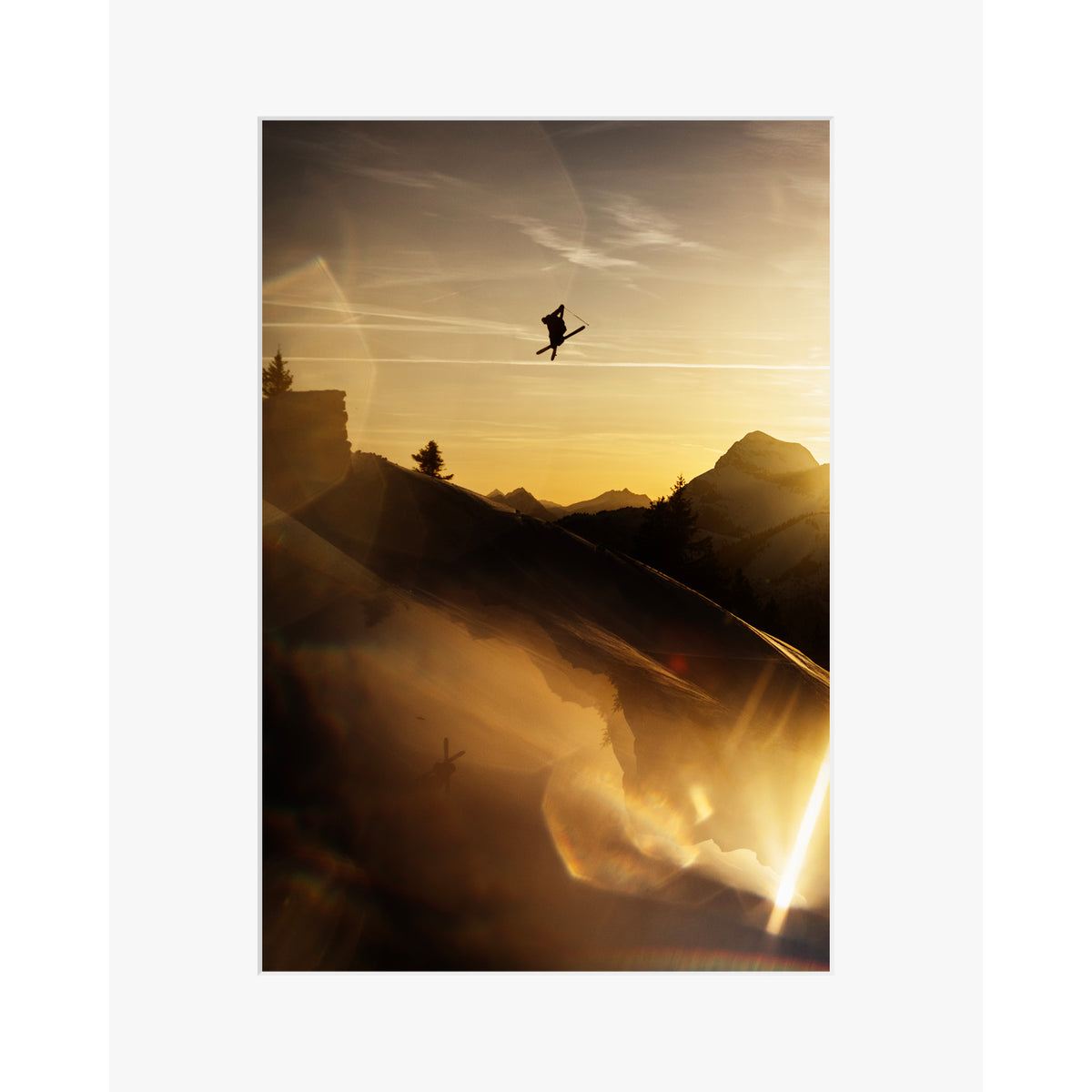 Sunset Flight I La Giettaz