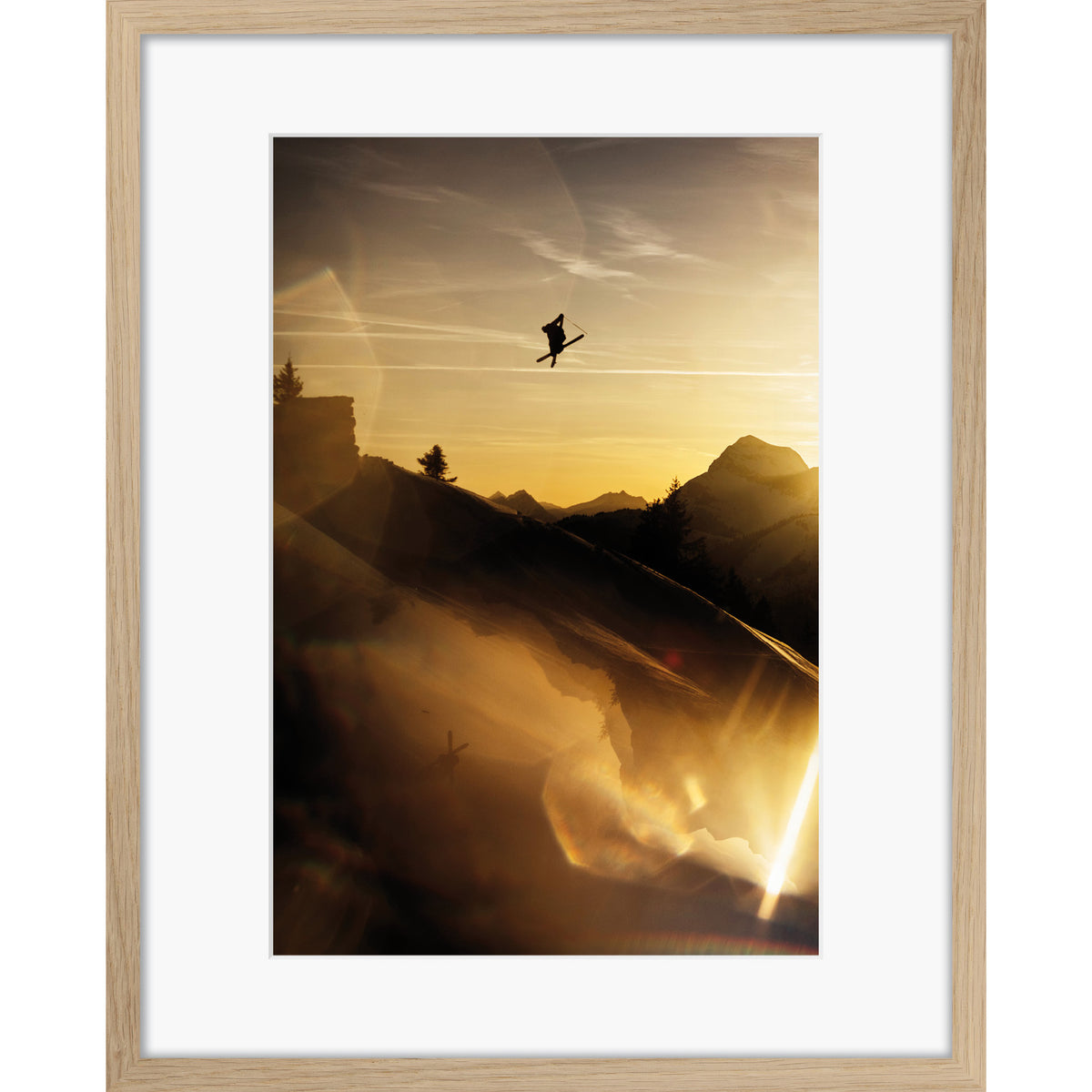 Sunset Flight I La Giettaz