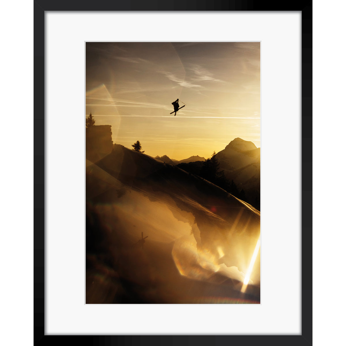 Sunset Flight I La Giettaz