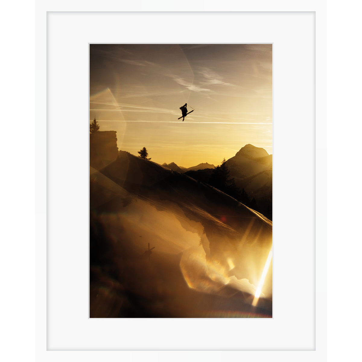 Sunset Flight I La Giettaz