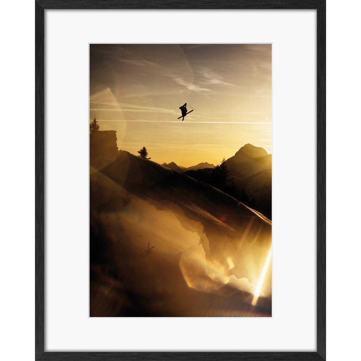 Sunset Flight I La Giettaz