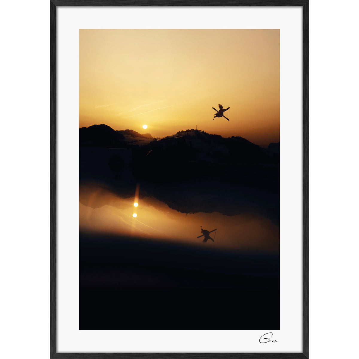 Sunset Flight I La Clusaz