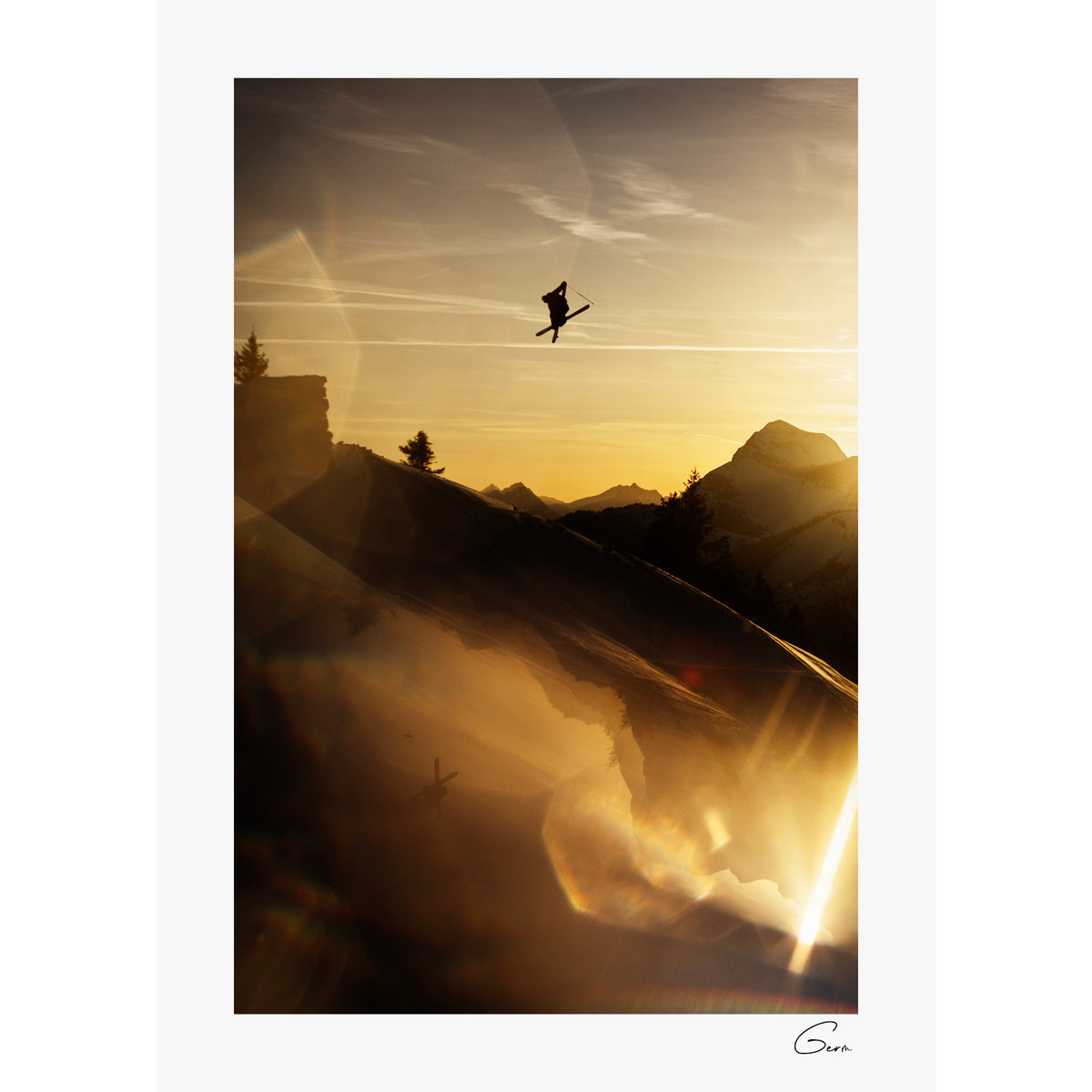 Sunset Flight I La Giettaz