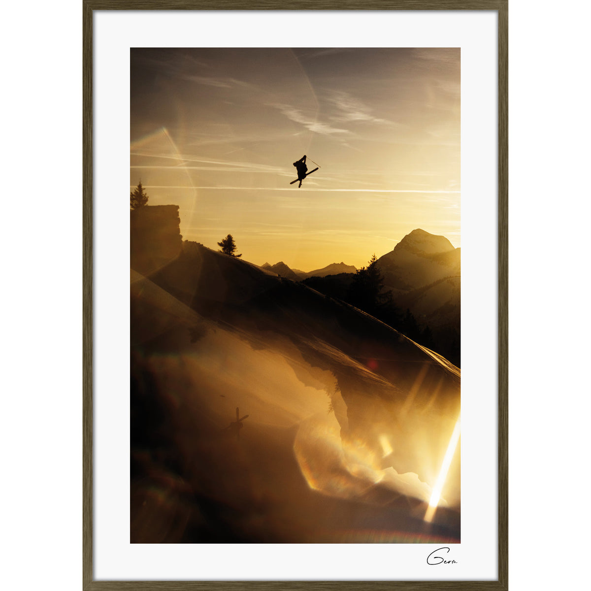 Sunset Flight I La Giettaz