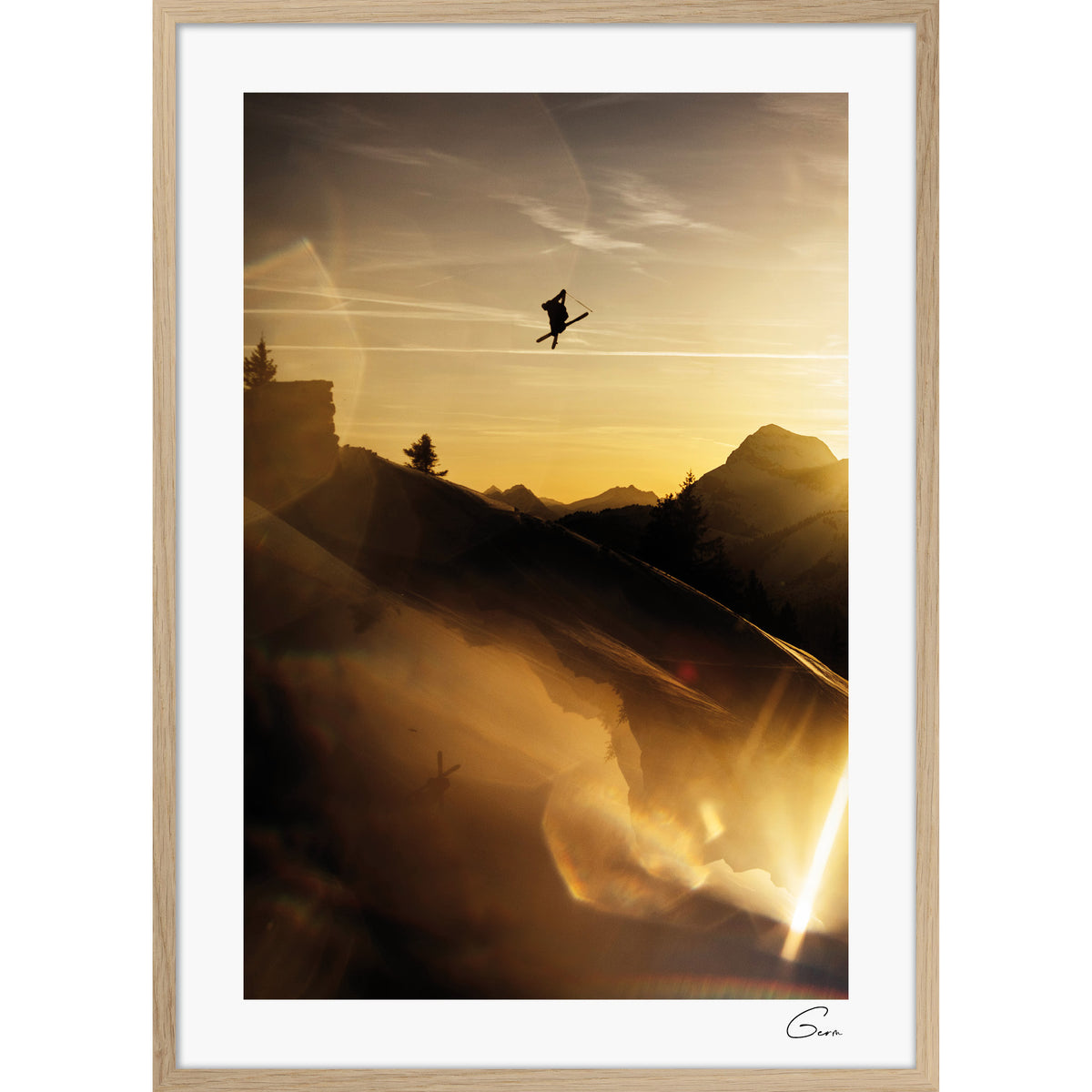 Sunset Flight I La Giettaz