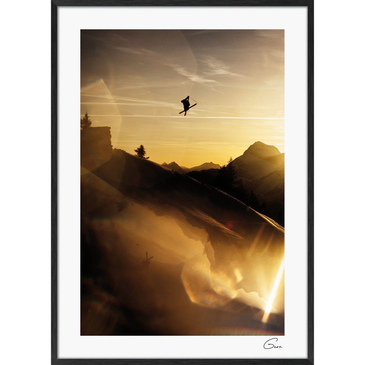 Sunset Flight I La Giettaz