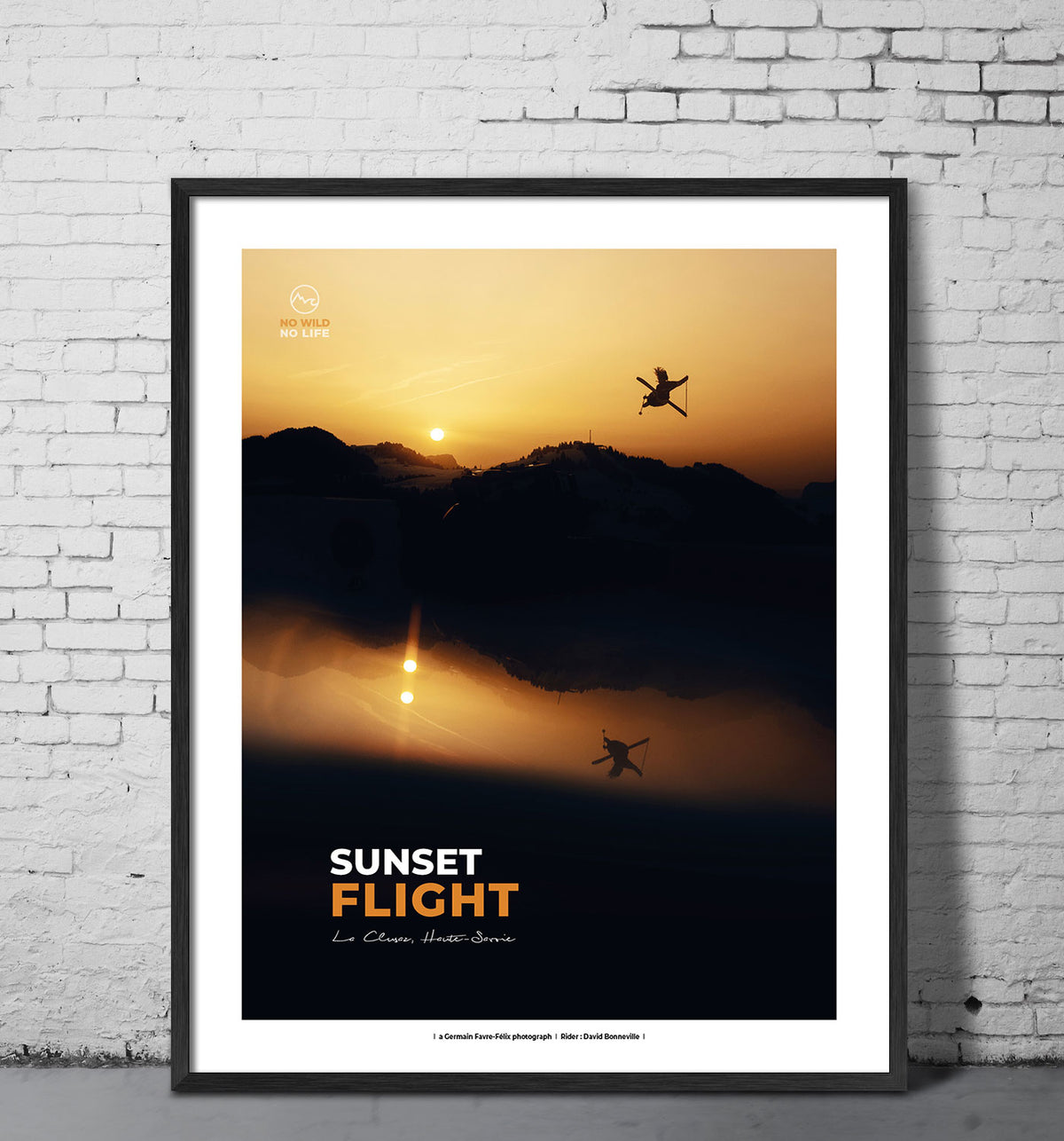 Sunset Flight  I  La Clusaz