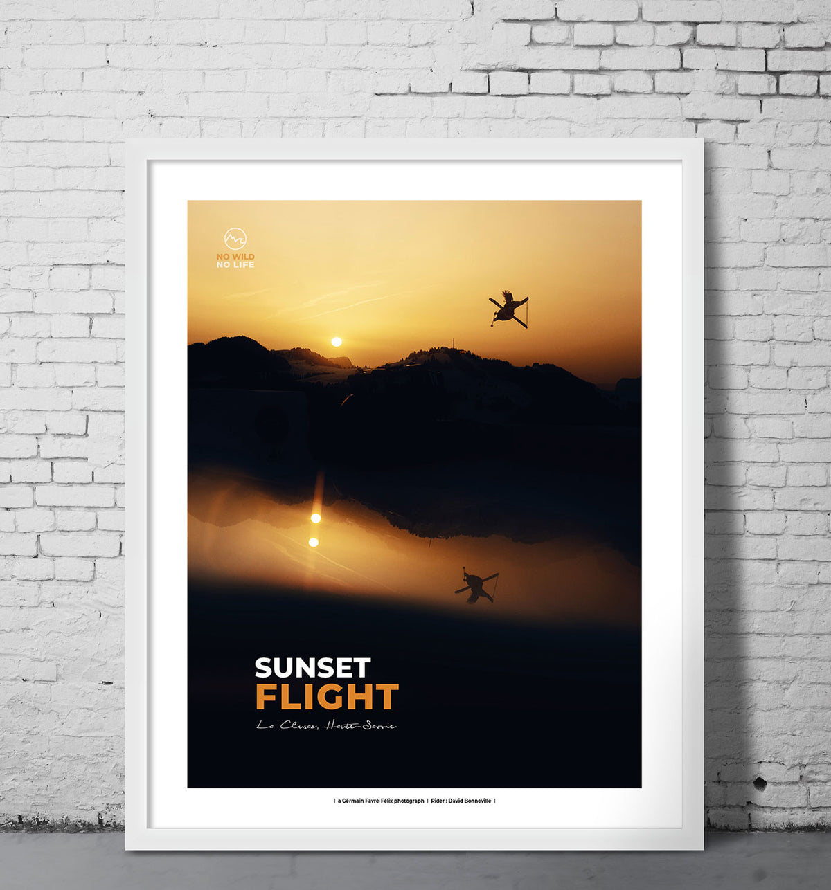Sunset Flight  I  La Clusaz