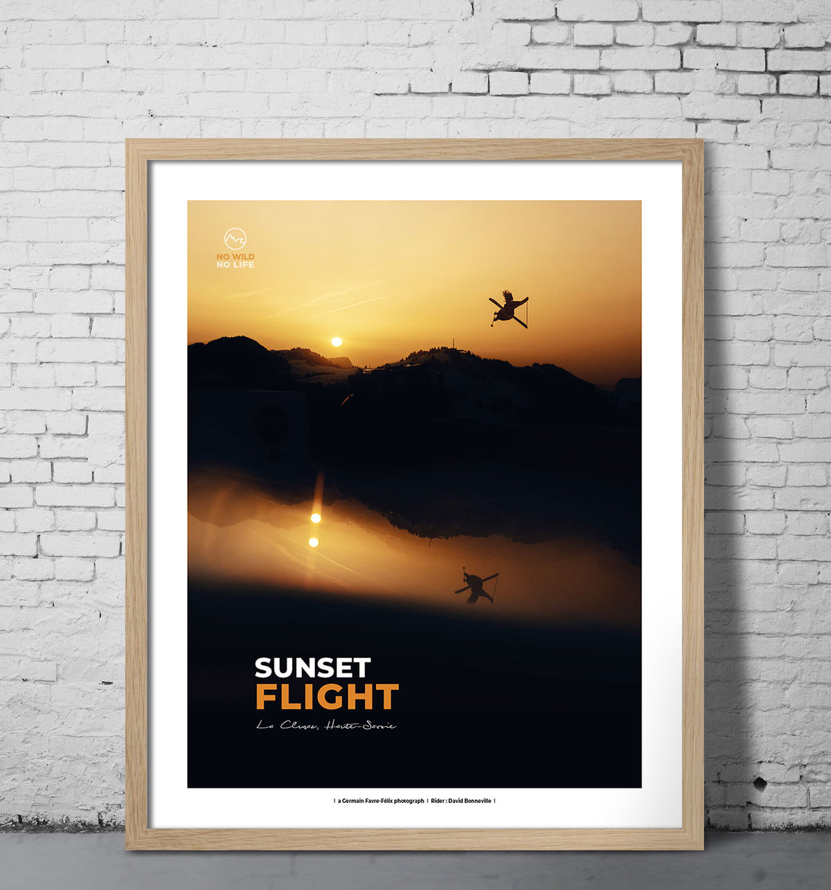 Sunset Flight  I  La Clusaz