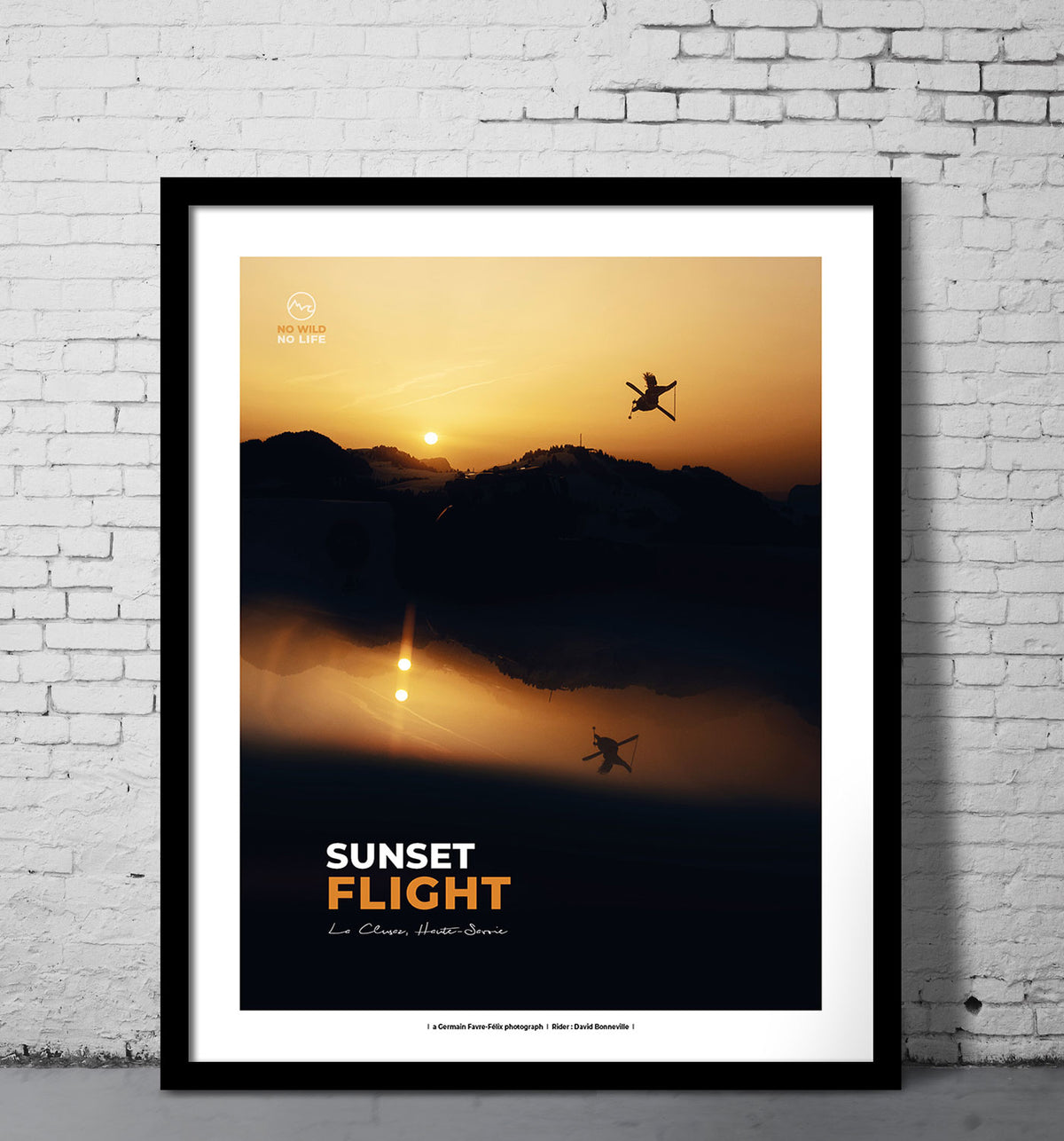 Sunset Flight  I  La Clusaz