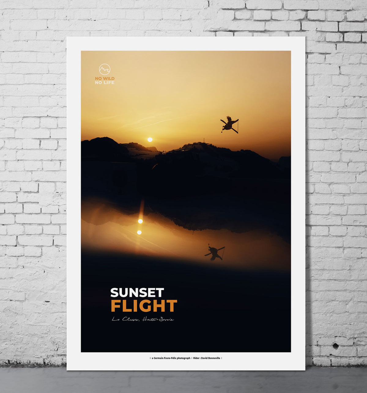 Sunset Flight  I  La Clusaz