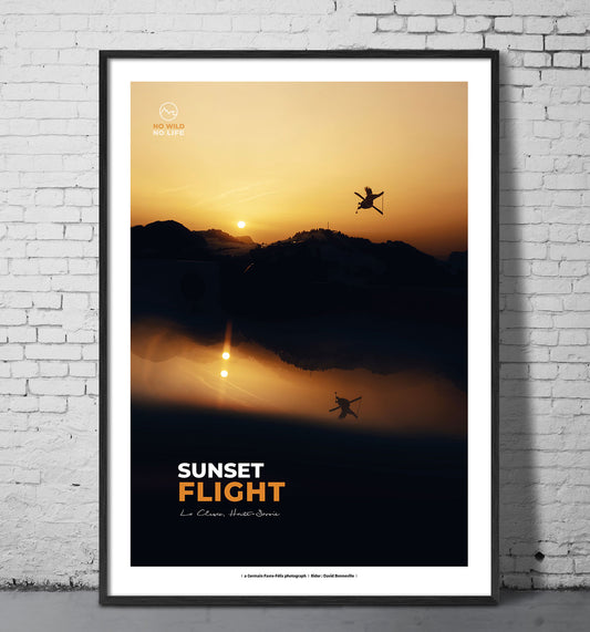 Sunset Flight  I  La Clusaz