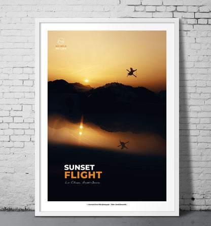 Sunset Flight  I  La Clusaz