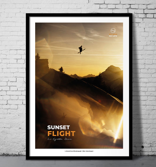 Sunset Flight  I  La Giettaz
